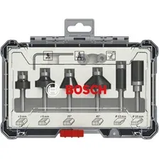 Набор кромочных фрез 6 мм (6шт) BOSCH