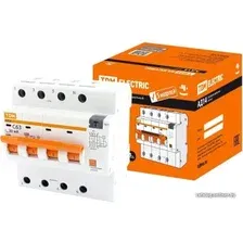 Дифференциальный автомат TDM Electric АД14 4P C40 30мА 4.5кА тип АС 5 мод SQ0204-0139