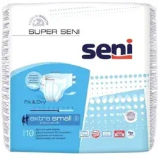 Подгузники для взрослых Seni Super Air Extra Small (10шт)