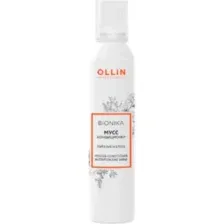 Мусс-кондиционер для волос Ollin Professional BioNika, питание и блеск, 250 мл