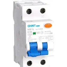 Дифференциальный автомат Chint NB1L 1P+N B16 30mA AC 10kA 203099