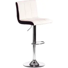 стул барный Tetchair Barber, белый/черный