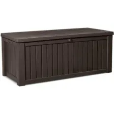 Сундук Keter Rockwood Deck Box, коричневый.