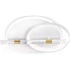 Потолочный светильник Ambrella Comfort FL5007 WH/GD (белый/золото)