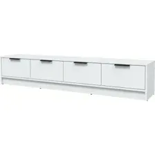 Тумба Interline ТВ Концепт Тренд КТ-ТВ4-35 (белый платинум/белый)