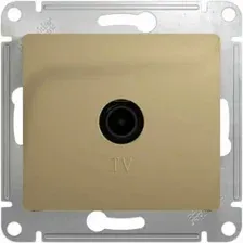 Розетка телевизионная Schneider Electric Glossa GSL000492 (титан)