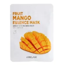 Тканевая маска для лица LEBELAGE Fruit Mango Essence Mask с экстрактом манго