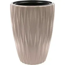 Кашпо Form-Plastic Caro Slim FP-5830-051 (серо-бежевый)