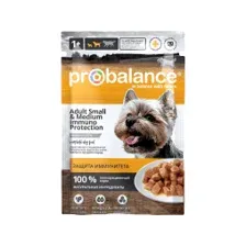 Влажный корм для собак PROBALANCE Adult Small&Medium Immuno Protection