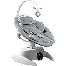 Детский шезлонг Amarobaby Smart swing / AB24-22SMART/11 (серый)