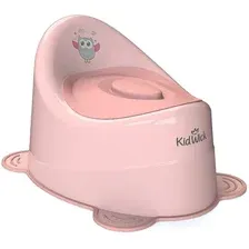 Детский горшок Kidwick Улитка с крышкой KW040301 (розовый/темно-розовый)