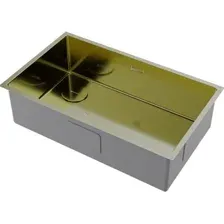 Кухонная мойка Omoikiri Taki 74-U/IF-L Side LG 4997472 (светлое золото)