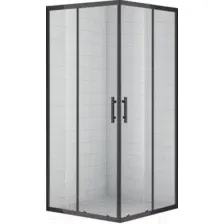 Душевой уголок Cezares Eco-O-A-2-100-C-Nero