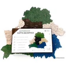 Пазл Woodary Карта Республики Беларусь 3211