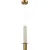 Потолочный светильник ILamp Lofty 10706-1 WH-BR