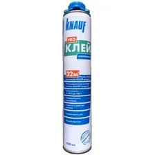 Клей-пена монтажная KNAUF под пистолет профессиональная, 850 мл