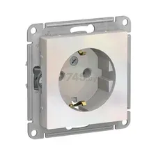 Розетка Systeme Electric AtlasDesign ATN000443 (жемчуг)