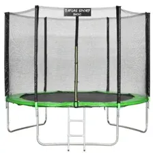 Батут Atlas Sport 252 см (8ft) BASIC зеленый