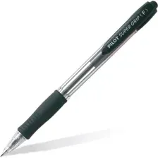 Ручка шариковая Pilot Super Grip BPGP-10R-F (B) (черный)