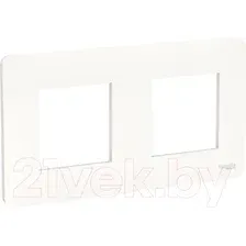 Рамка для выключателей и розеток Schneider Electric Unica NU200418