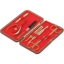 Набор для маникюра и педикюра Dewal 905RED (красный)