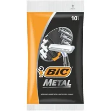 Бритвенный станок одноразовый с защитным металлическим покрытием 10 шт BIC