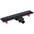 Водоотводящий желоб BERGES Optim Line Black