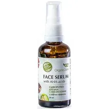 Сыворотка для лица Organic Zone Сыворотка для лица С АНА-кислотами с лифтинг-эффектом (50 мл)