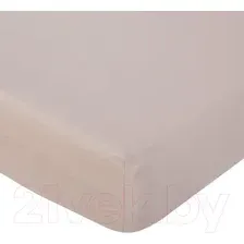 Простыня АртПостель Капучино на резинке 981 (90x200)