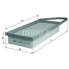 Воздушный фильтр Mahle Knecht LX1282