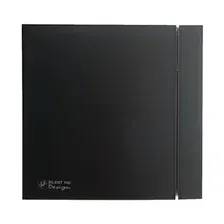 Вентилятор вытяжной накладной SOLER&amp;PALAU Silent-100 CZ Matt Black Design-4C (5210007700)