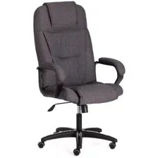 офисное компьютерное кресло Tetchair Bergamo PL (ткань), серый