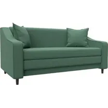 Диван Лига диванов Лига-071 129654 (рогожка Амур 11 зеленый)