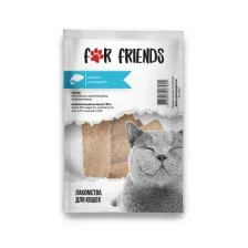 For Friends Дольки из макрели лакомство для кошек 50 г
