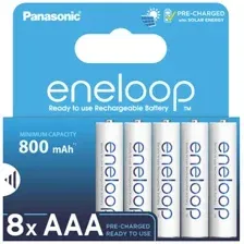 Аккумулятор Panasonic AAA Eneloop - (8шт)
