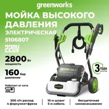 Мойка высокого давления GREENWORKS GPWG8II 