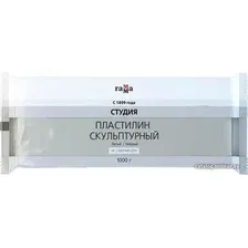 Пластилин скульптурный Гамма Студия 2.80.Е100.003.1 (1 кг, белый, твердый)