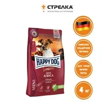 Сухой корм для собак Happy Dog Sensible Mini Africa 4 кг