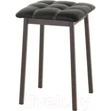 Табурет AMC Comfort 7К2.1 (кожзам черный/коричневый)