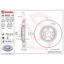 Тормозной диск Brembo 09B35211