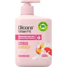 Dicora Мыло жидкое Citrus & Peach с витамином С 500 мл