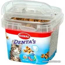 Лакомство для кошек Sanal Подушечки для зубов 75 г