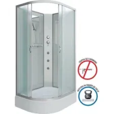 Душевая кабина Niagara NG-33084-14RBKG 100x80 (матовое стекло)