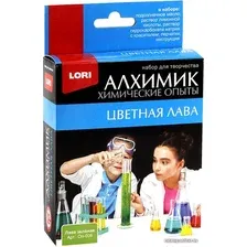 Набор для опытов Lori Химические опыты. Лава зеленая Оп-006