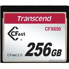 Карта памяти Transcend CFX650 CompactFlash 256GB
