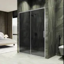 Душевая дверь MaybahGlass 195x180 MGD-1290-5 (графитовое матовое стекло/хром матовый)