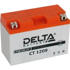 Мотоаккумулятор DELTA AGM СТ 1209 YTX9-BS / YTX9 (9 А/ч)