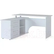 Стол Сокол КСТ-109 левый (белый)
