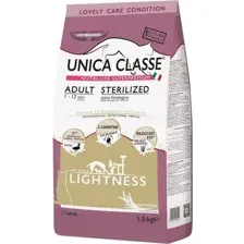 Сухой корм для кошек Unica Classe Lovely Care Condition Adult Sterilized Lightness Duck 1.5 кг