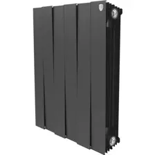 Радиатор отопления Royal Thermo PianoForte 500 Noir Sable, 6 секций